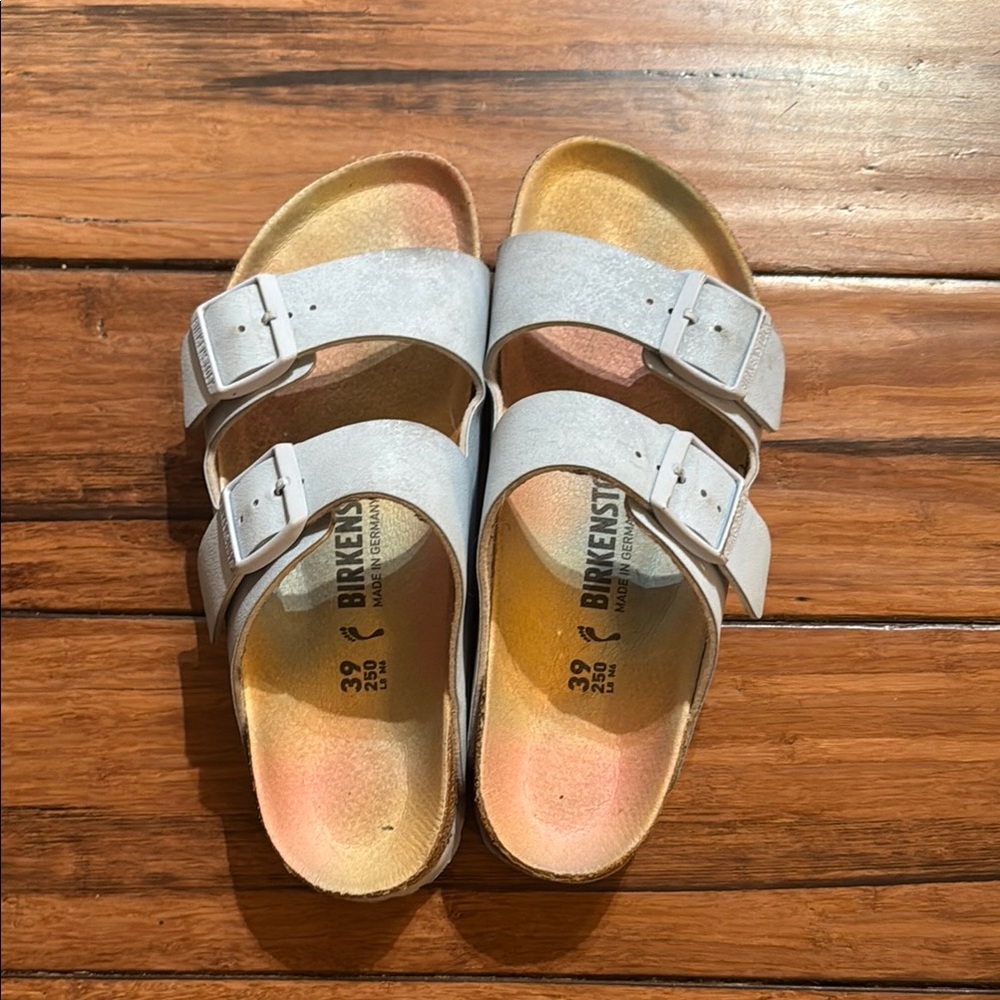 Birkenstock Women’s Light Blur Arizona Two-Strap Sandals
